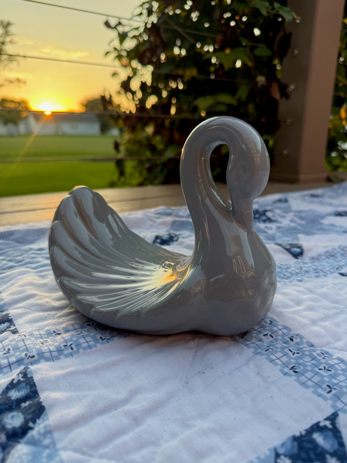 Ceramic Swan