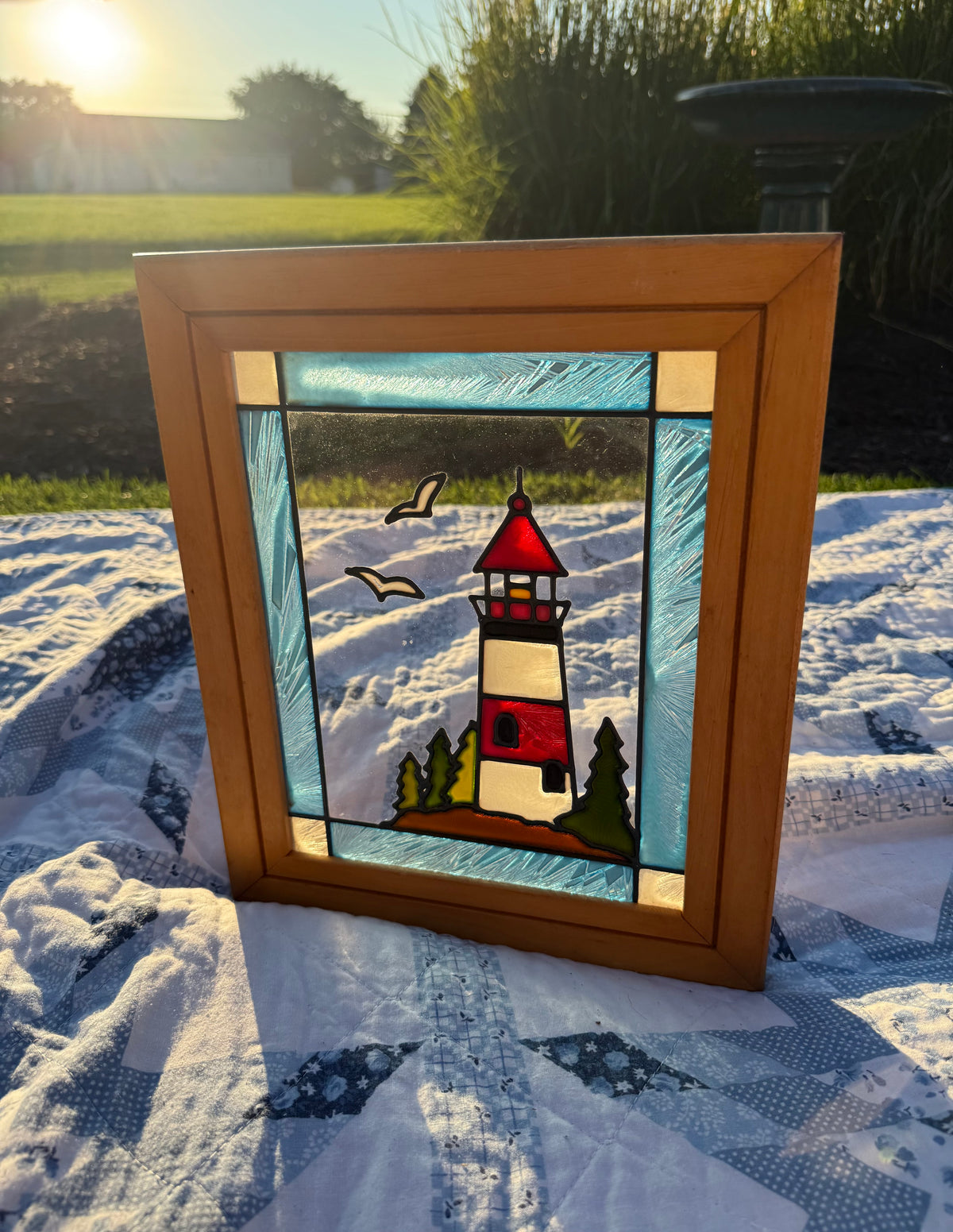 Stained Glass Lighthouse