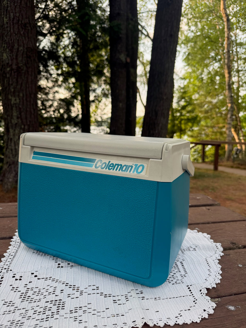 Small Vintage Coleman Cooler