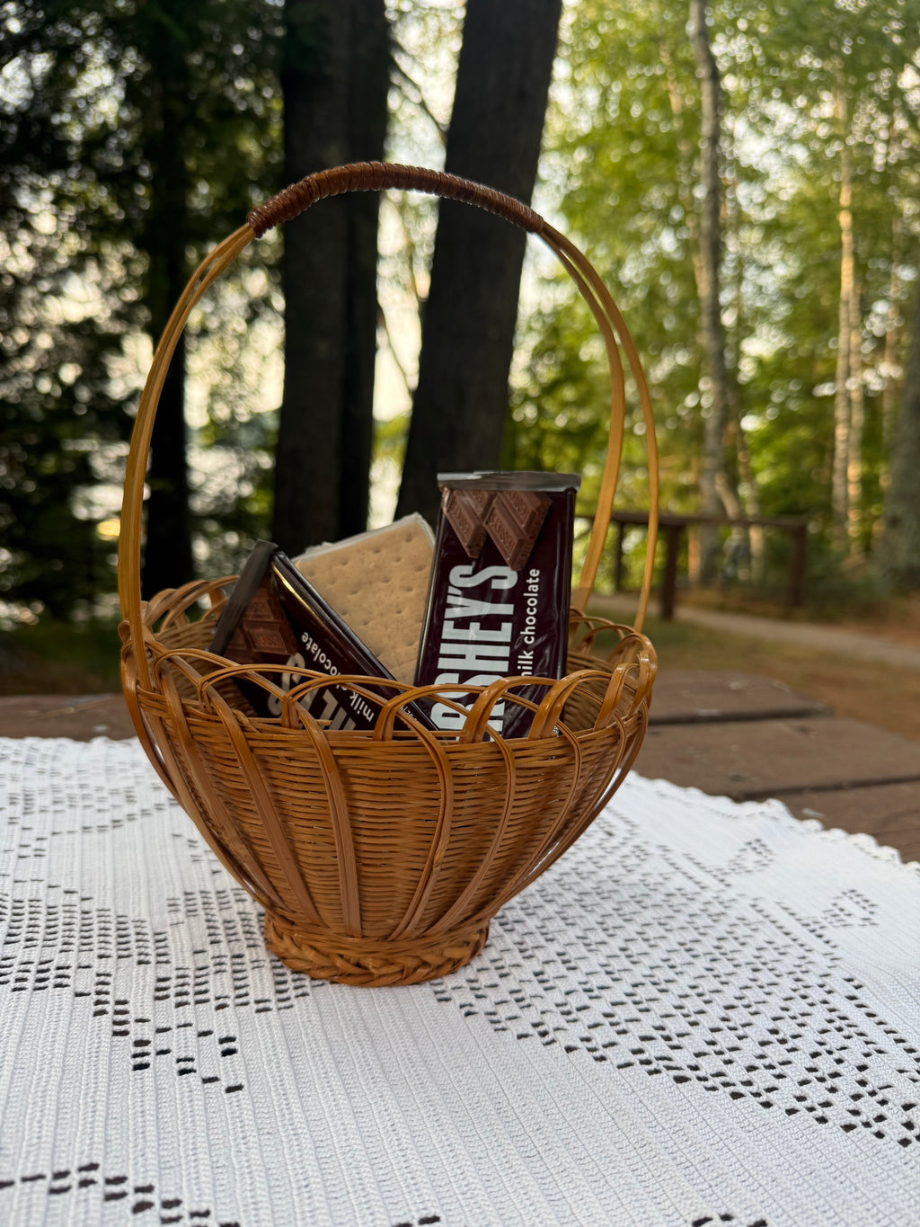 Vintage Woven Basket