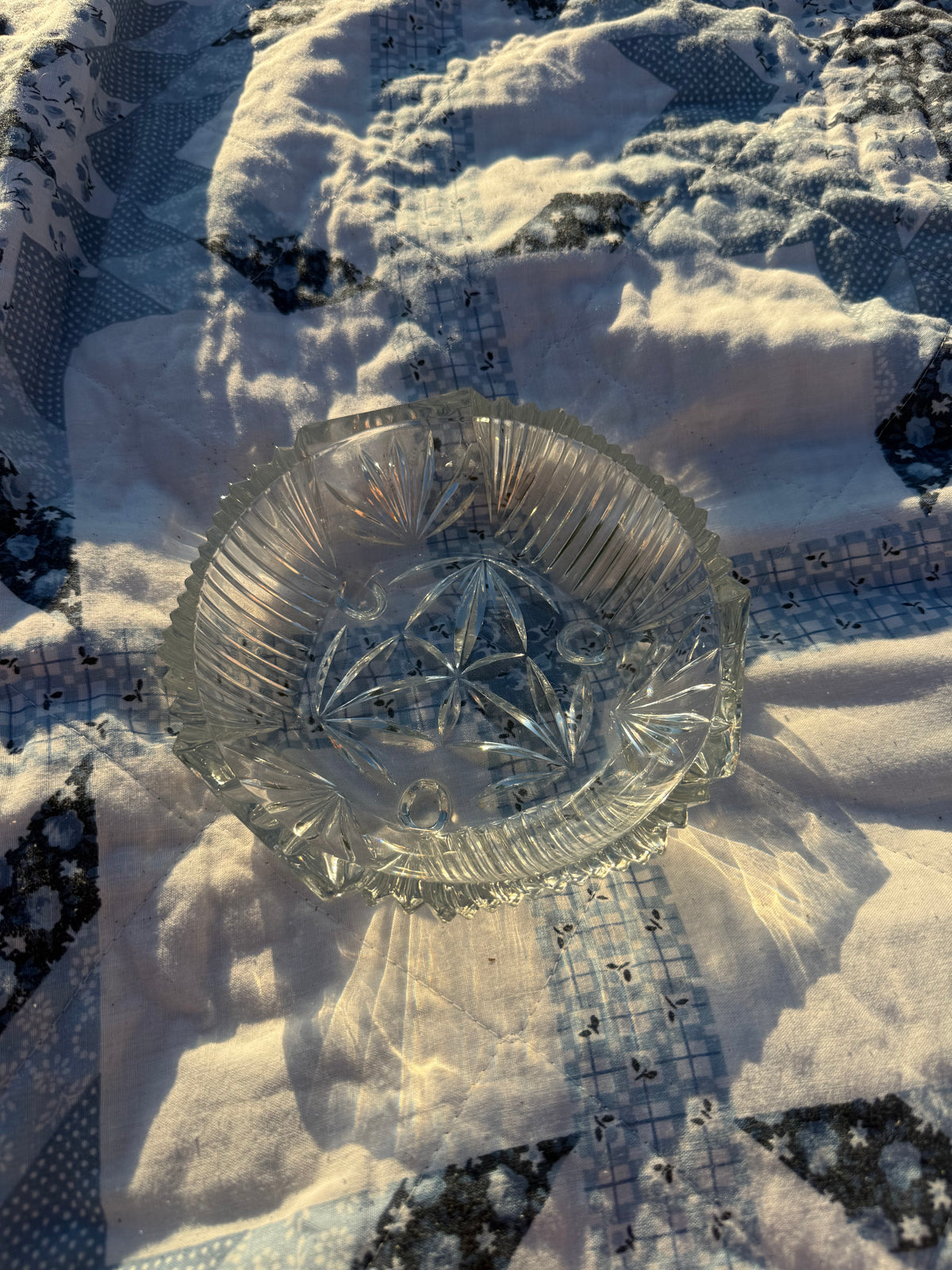 Glass Tray On Stands