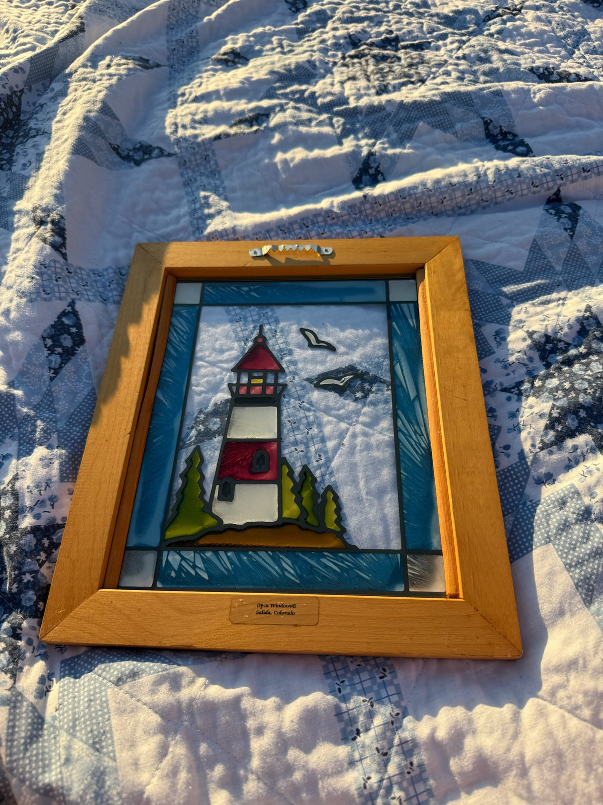 Stained Glass Lighthouse
