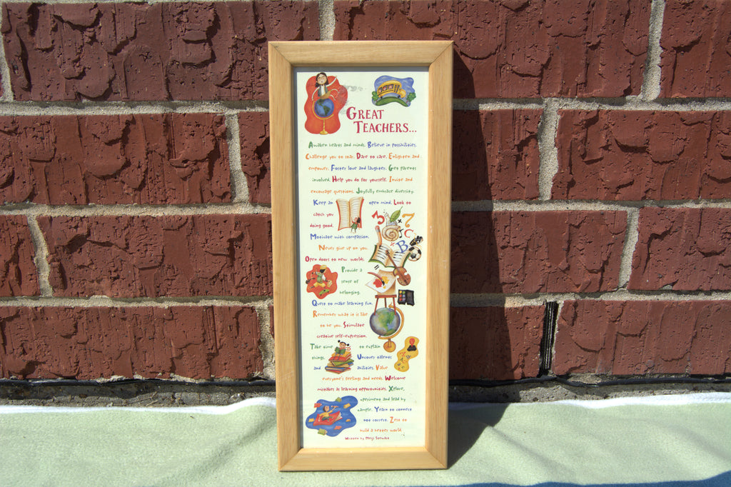 Teacher ABC Print