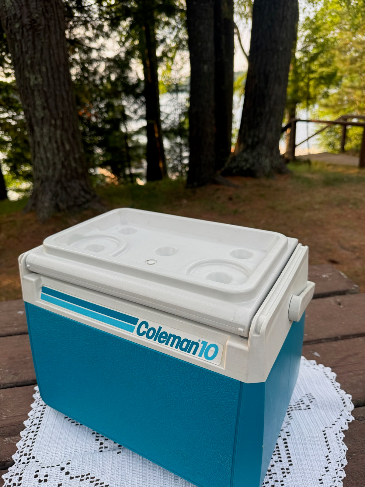 Small Vintage Coleman Cooler